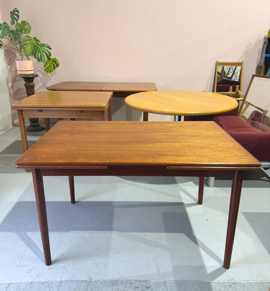 Danish Extension Dining Table in Teak