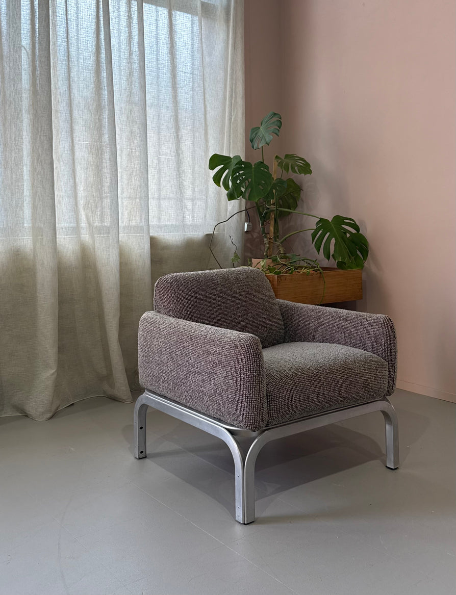 Jørn Utzon “New Angle” Lounge Chair in New Wool