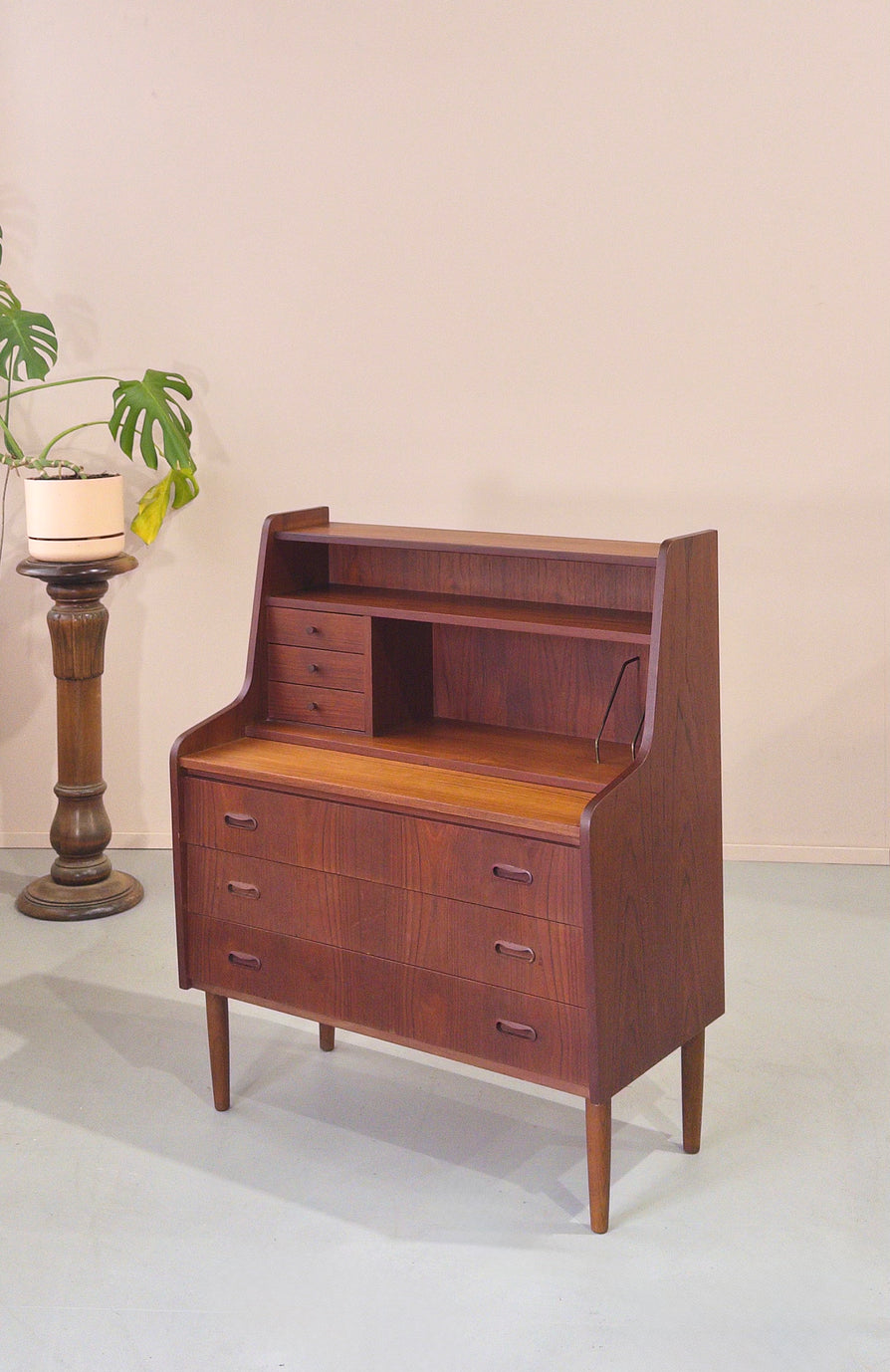 Danish Secretaire / Bureau in Teak