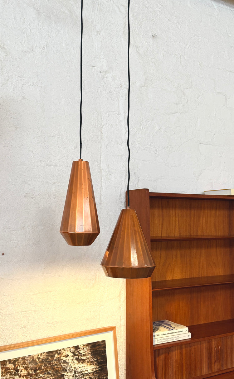David Derksen CL-16 Faceted Copper Pendant