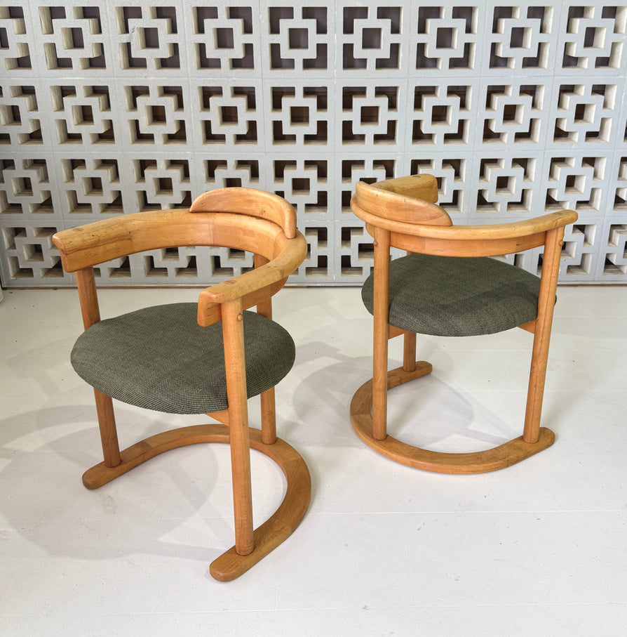 Four 1980s Austrian Dining Chairs