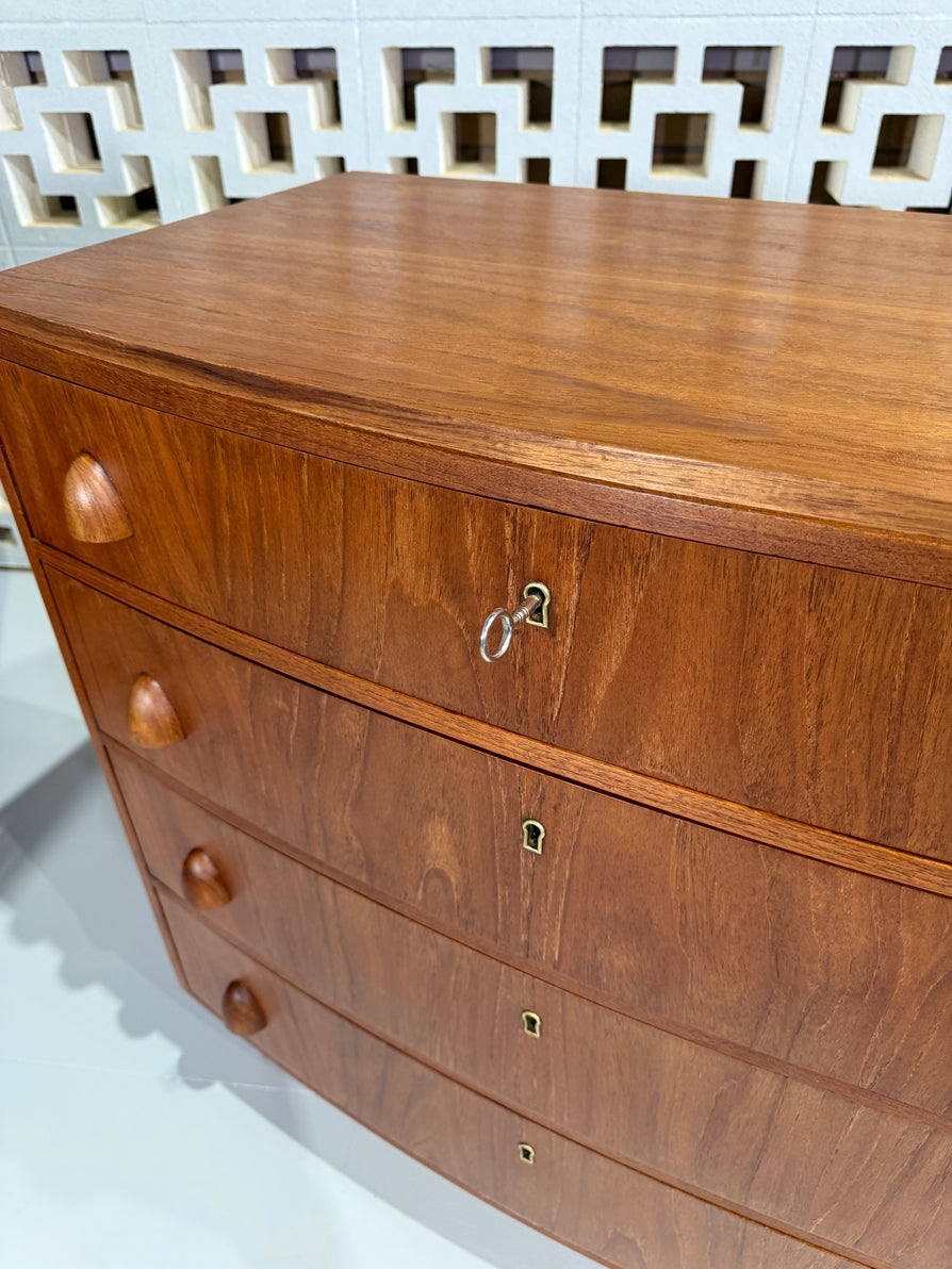 Danish Chest of Drawers in Teak