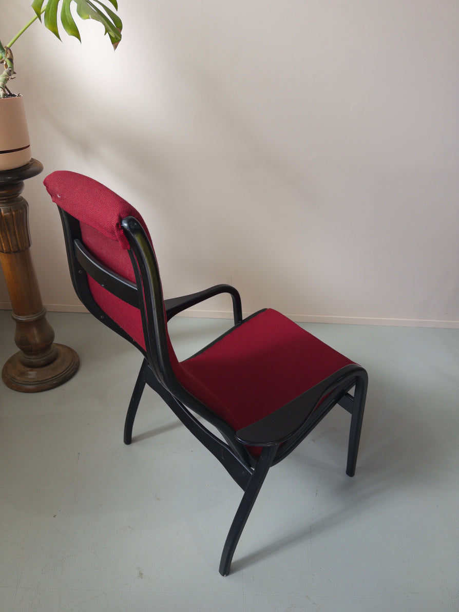 Yngve Ekström Kurva Chair in Wool