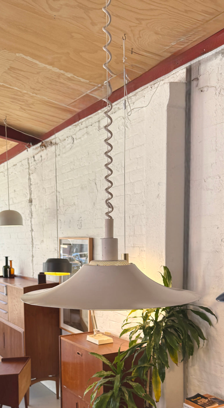 Jeka Metalryk Pendant in White