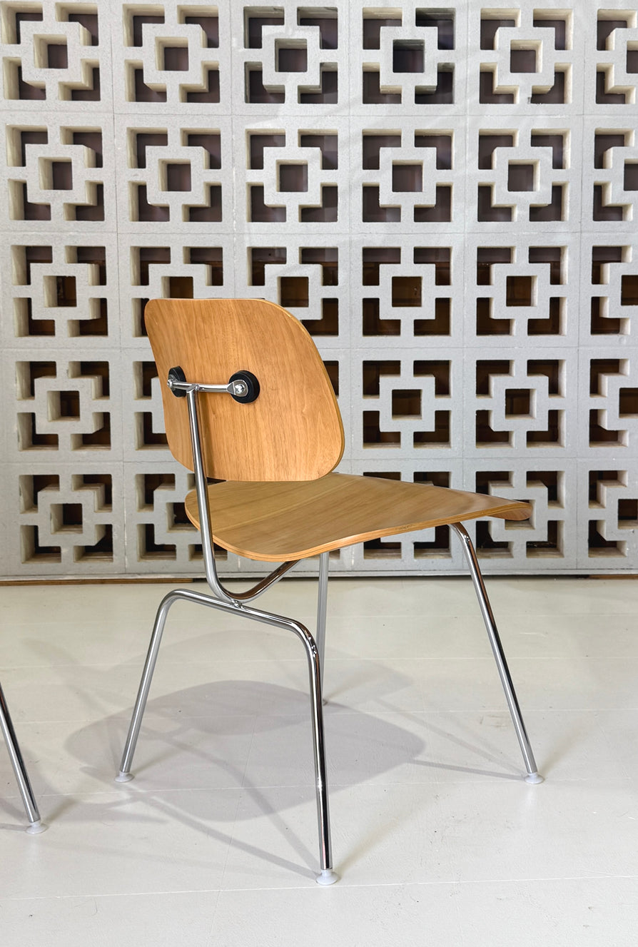 Set of Six Eames for Herman Miller DCM Chairs
