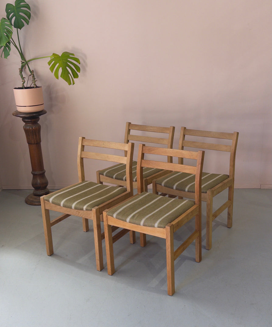 Four Kurt Østervig Dining Chairs in Oak