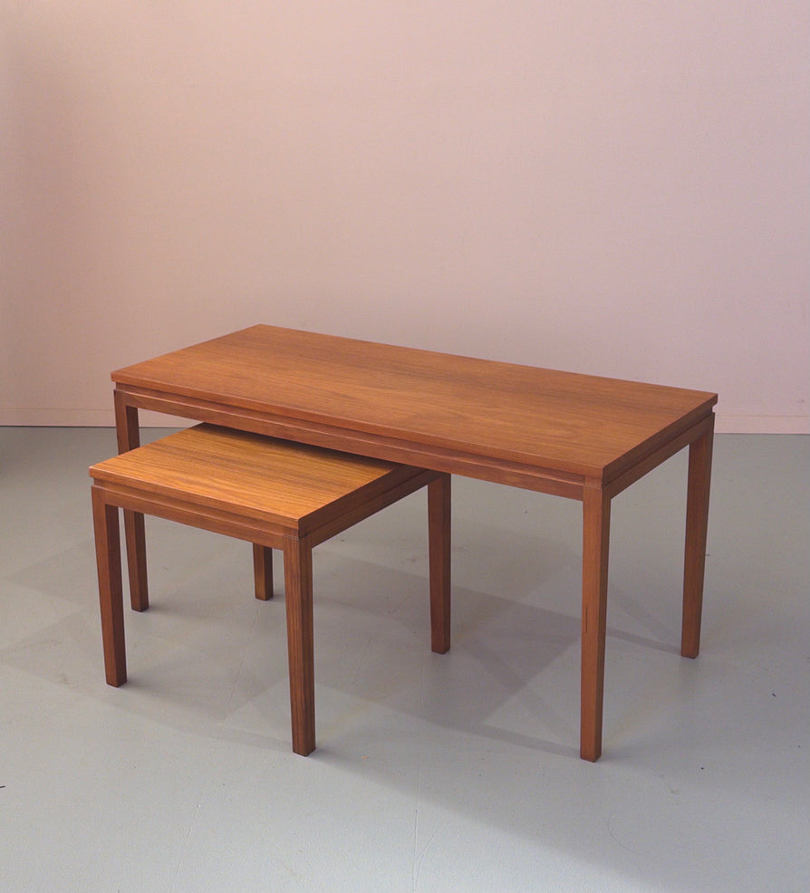 TH Brown Side Table in Teak
