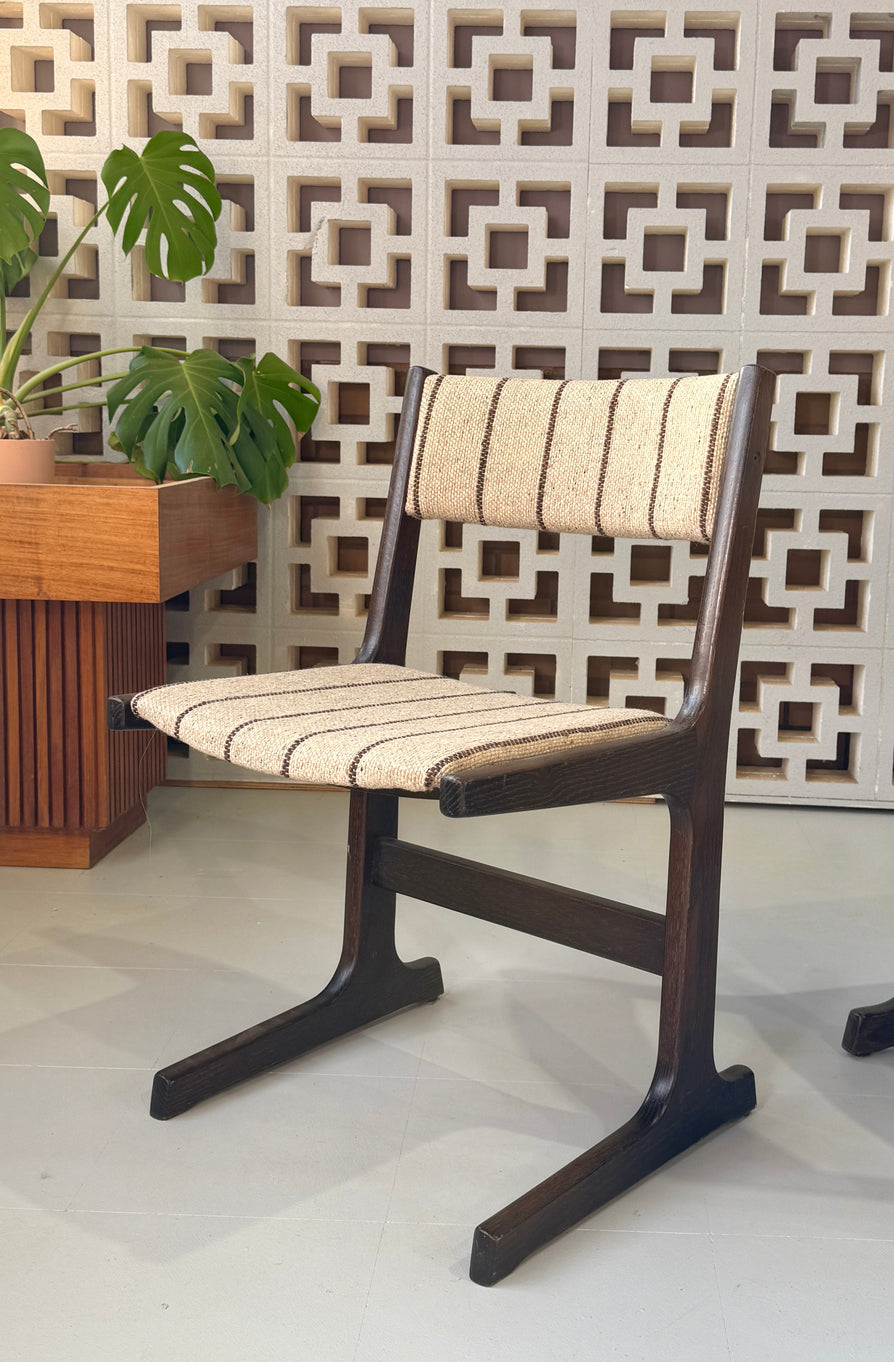 Four Cantilever Dining Chairs by Farstrup