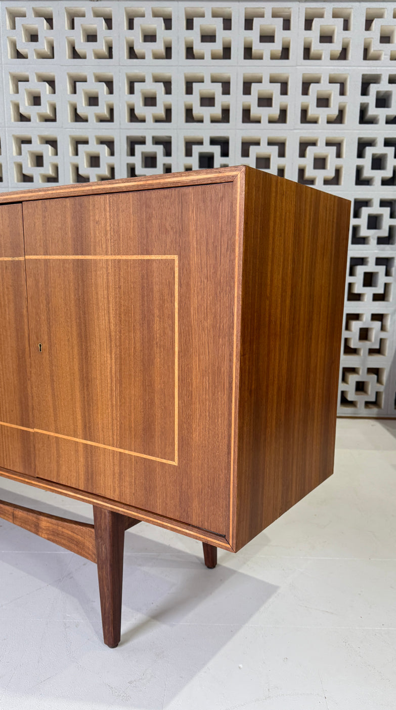 Mid-Century Sideboard with Inlaid Detail