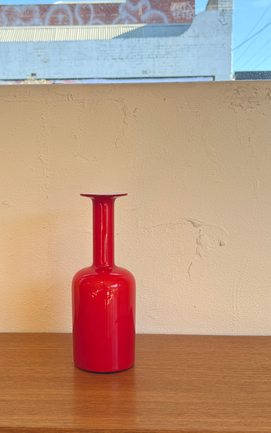 Otto Brauer & Per Lutkin Gulvvase in Red