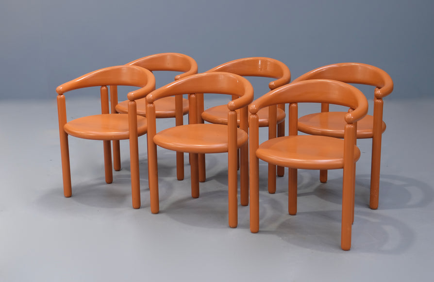 Six 1980s Danish Dining Chairs