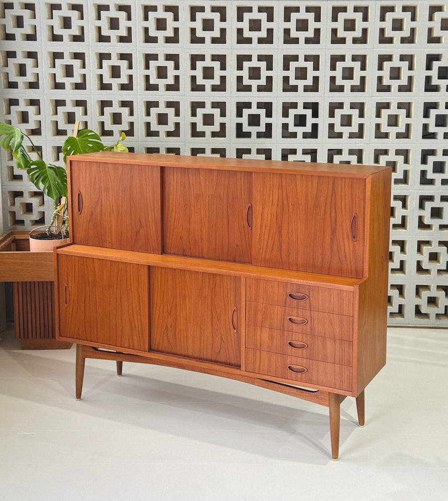 Danish Highboard in Teak