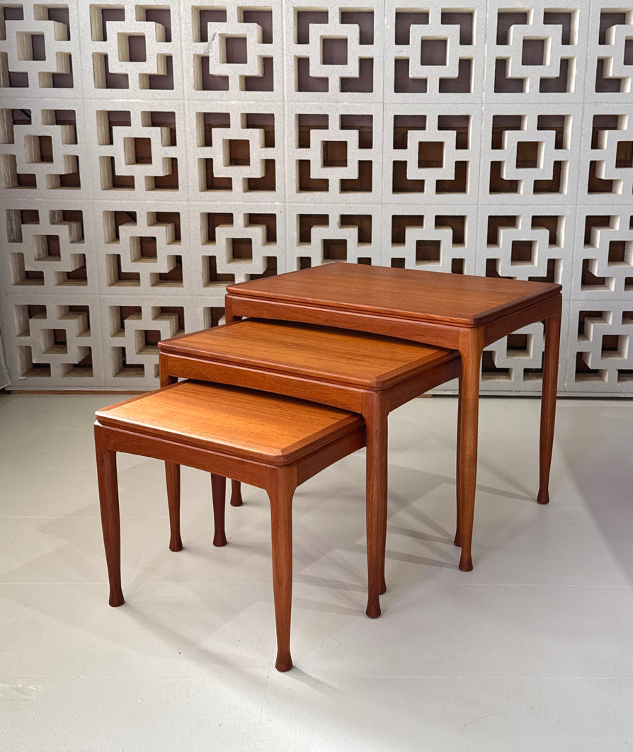 Teak Nest of Tables