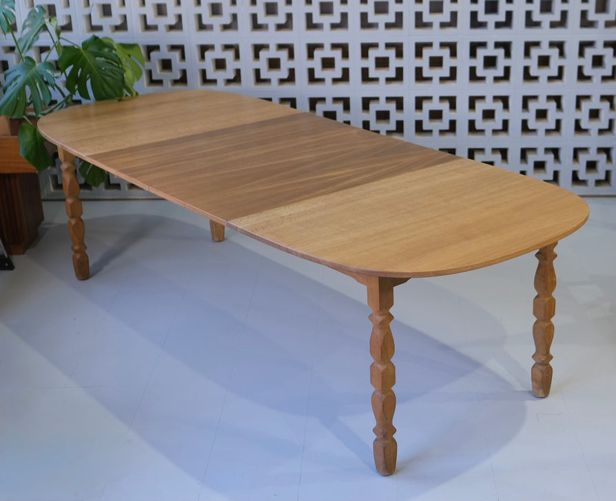 Henning Kjærnulf Extension Dining Table in Oak