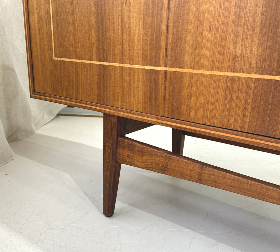 Mid-Century Sideboard with Inlaid Detail