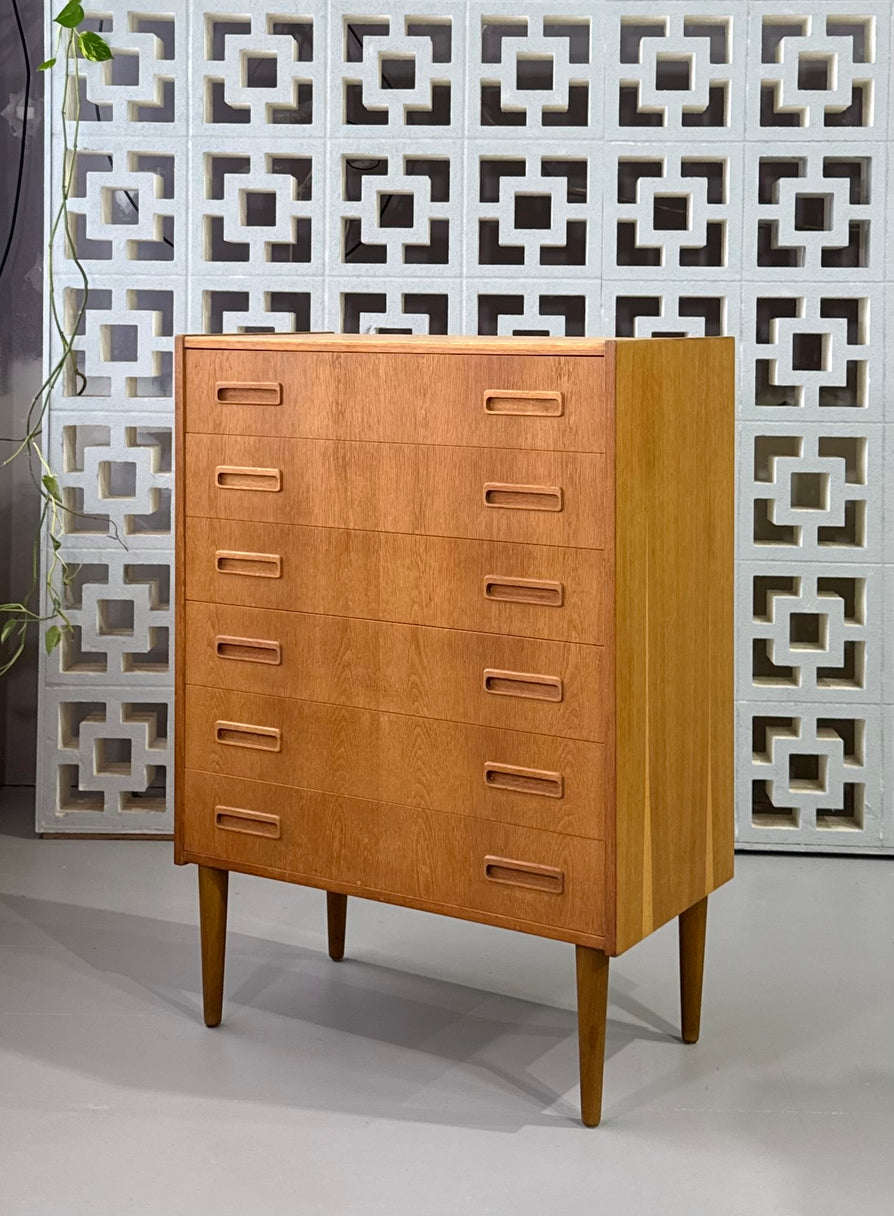 Danish Tallboy in Oak