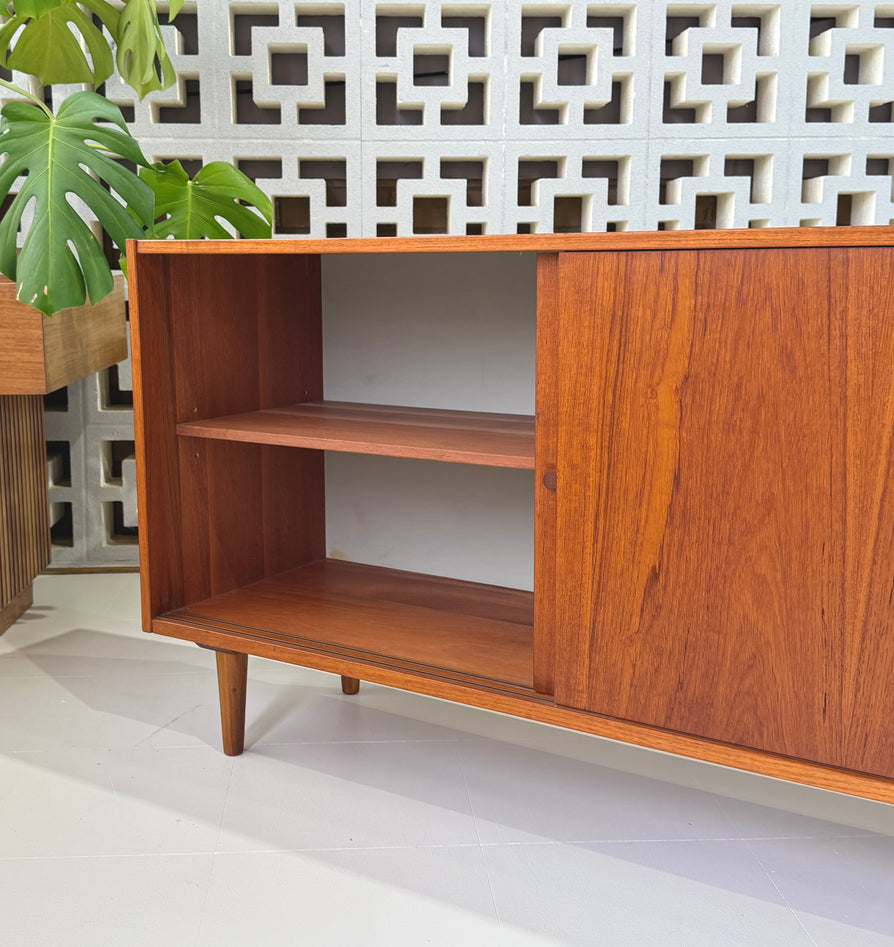 Mid-Sized Danish Sideboard in Teak