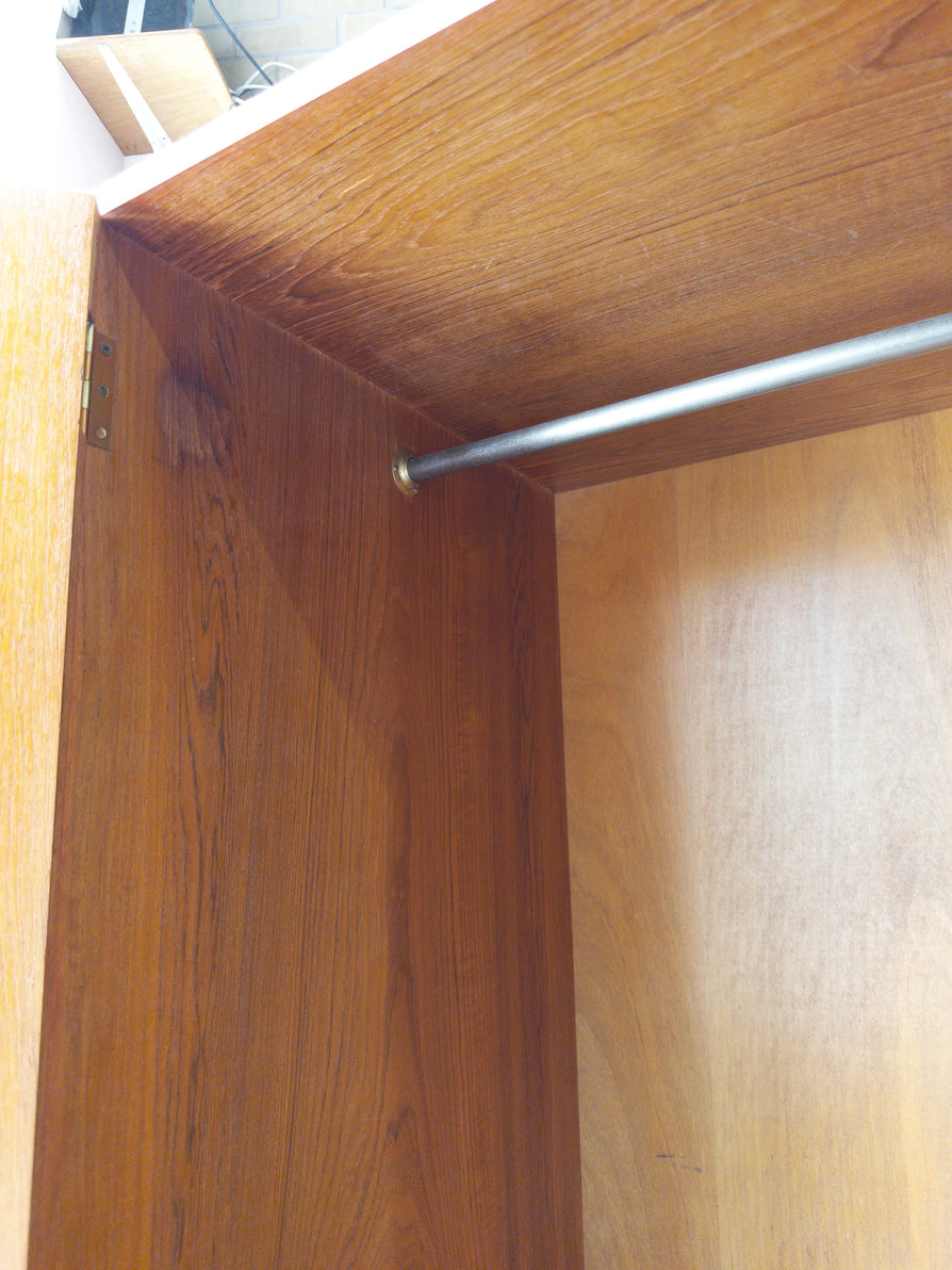 Mid-Century Wardrobe / Dresser in Teak