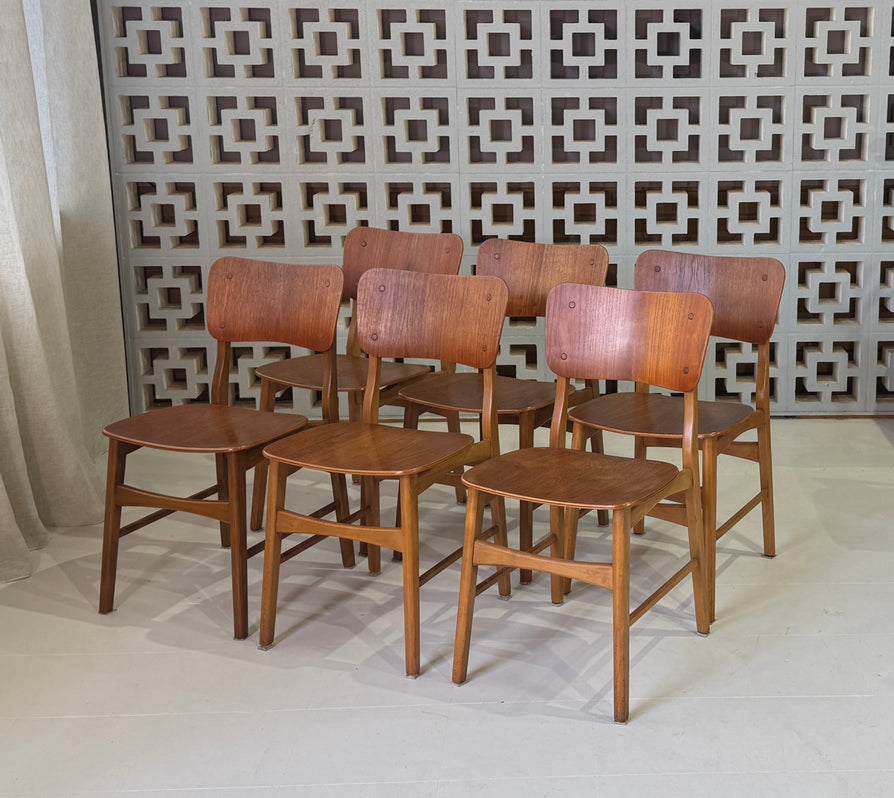 Six Boltinge Stolefabrik Dining Chairs