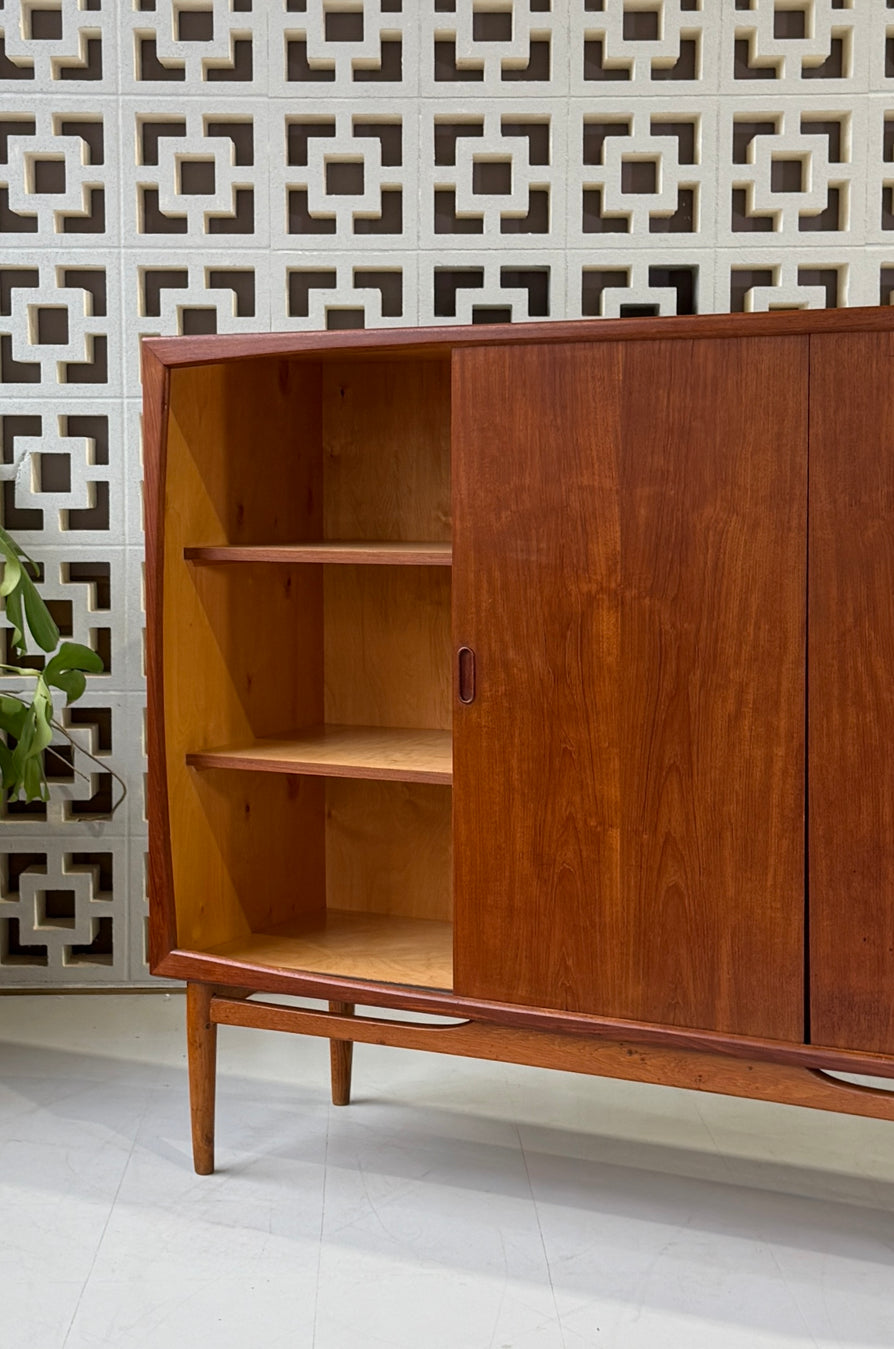 Danish Highboard in Teak