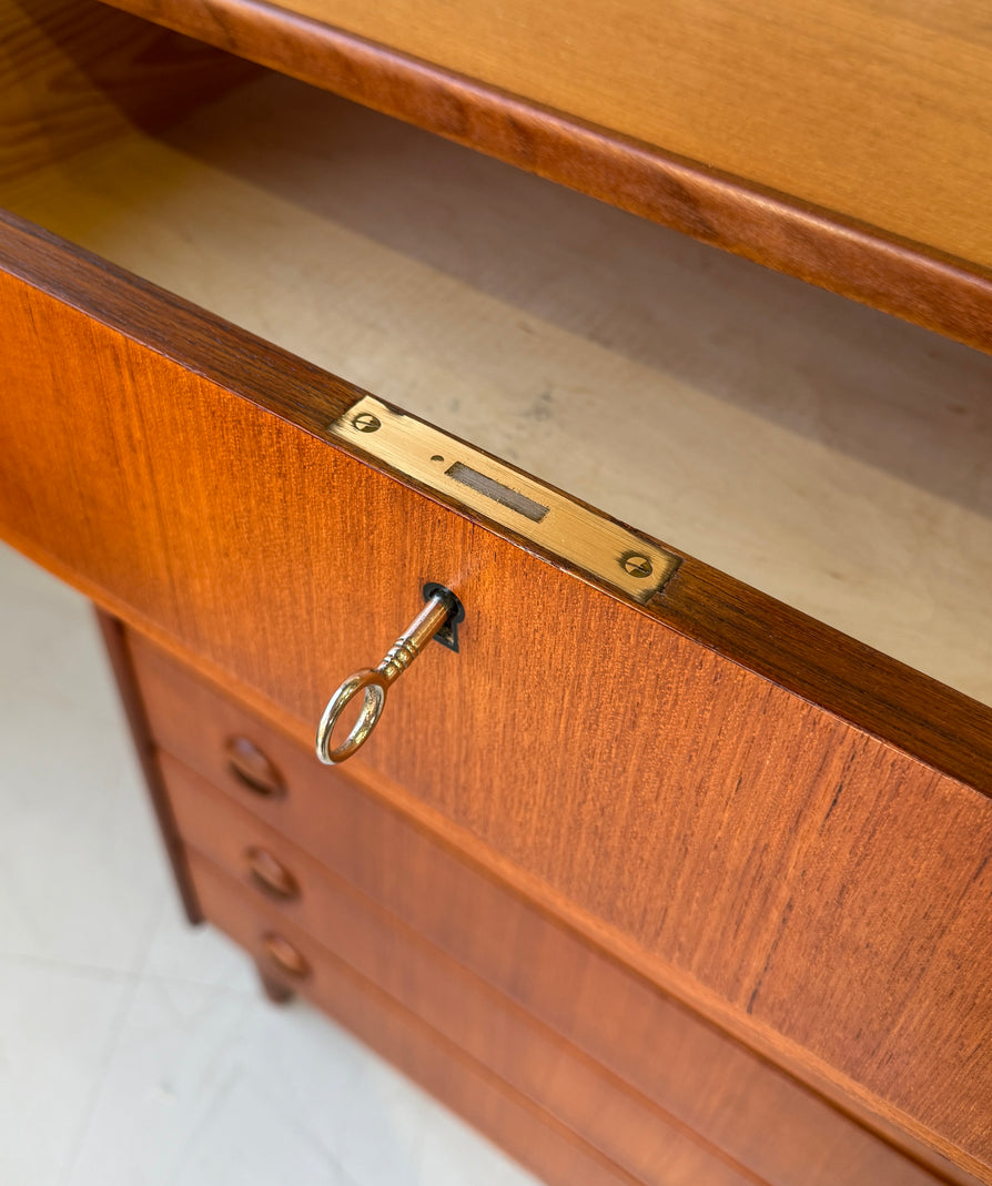 Danish Chest of Drawers in Teak