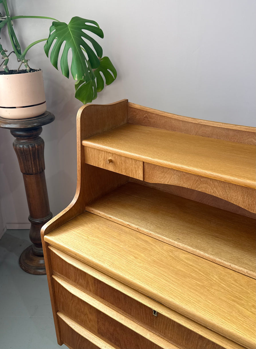 Danish Bureau / Dresser in European Oak