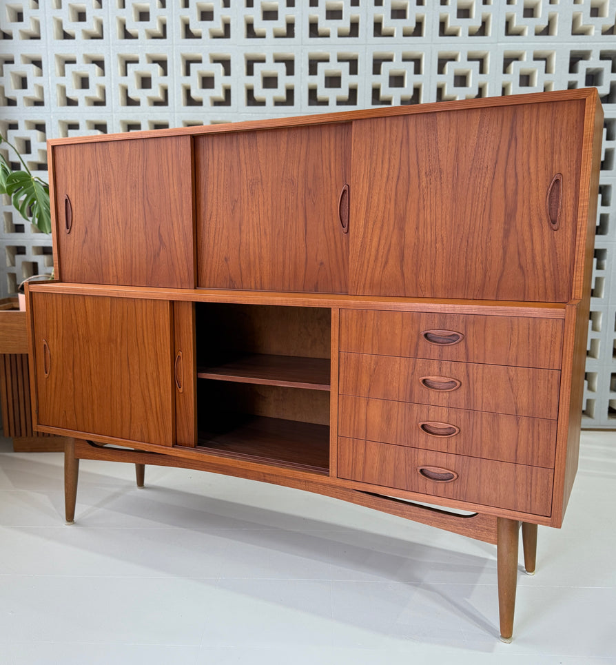 Danish Highboard in Teak