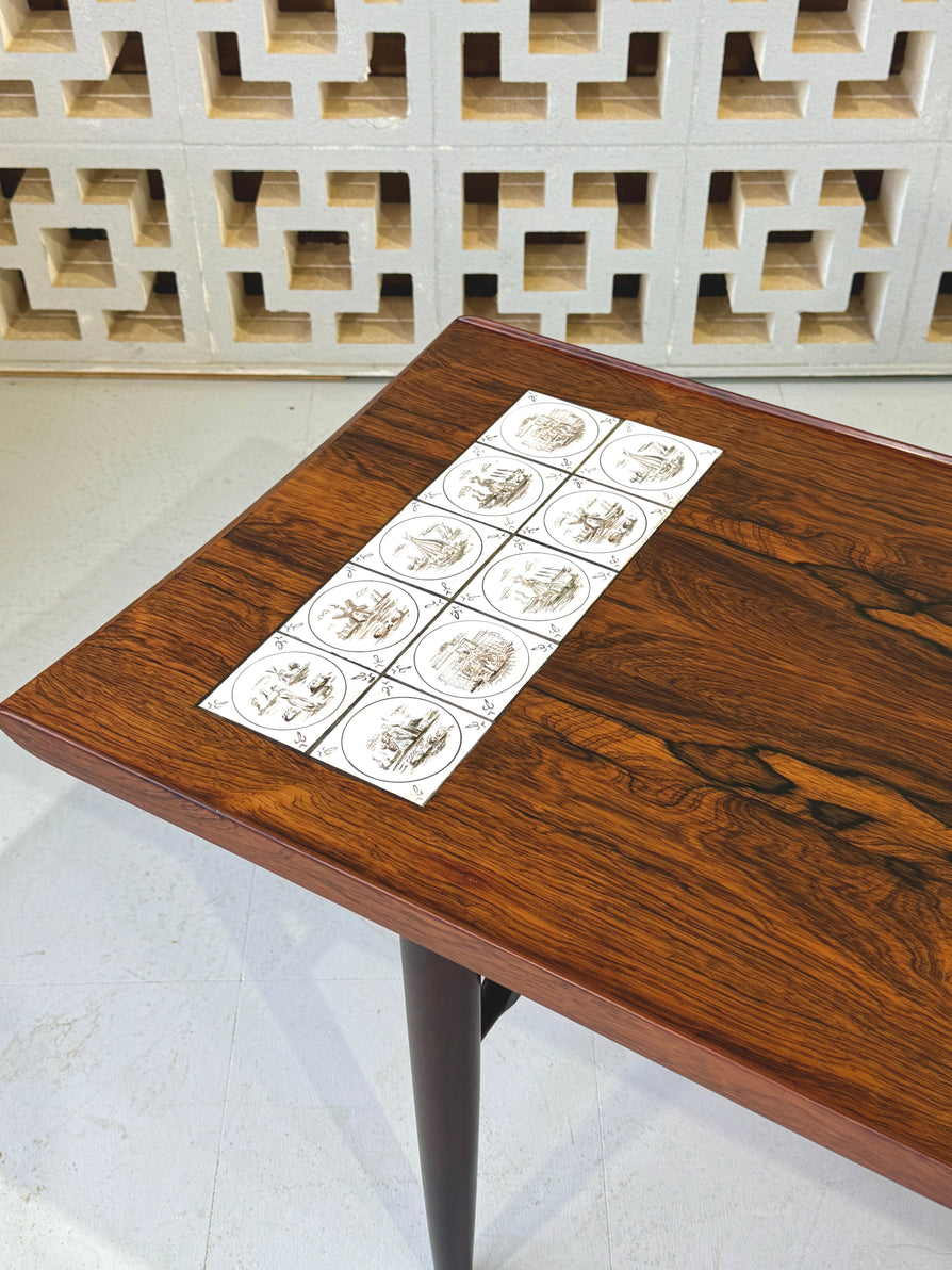 Danish Coffee Table in Rosewood