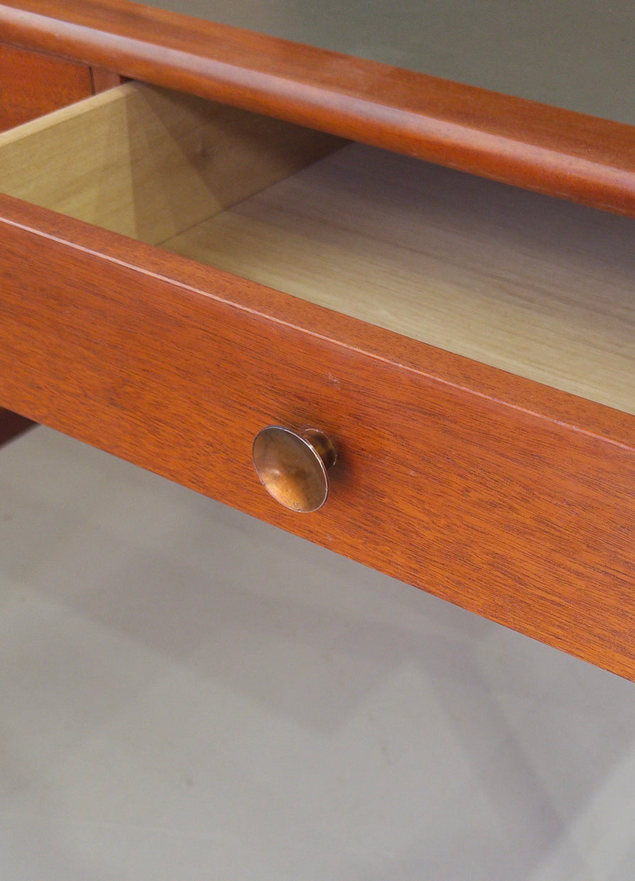 Danish Secrétaire / Bureau  Desk Unit in Teak