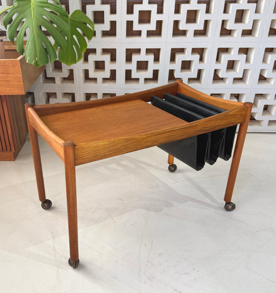 Mid-Century Magazine Trolley