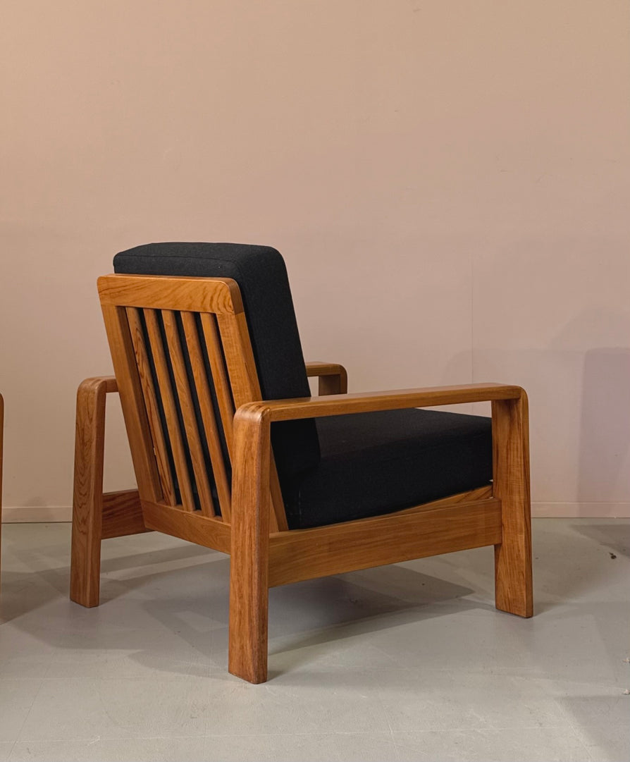 Pair of 1980s Lounge Chairs