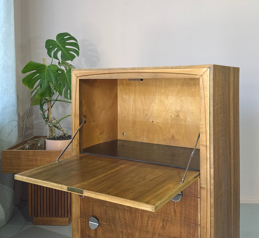 Swedish Bar Cabinet in Teak