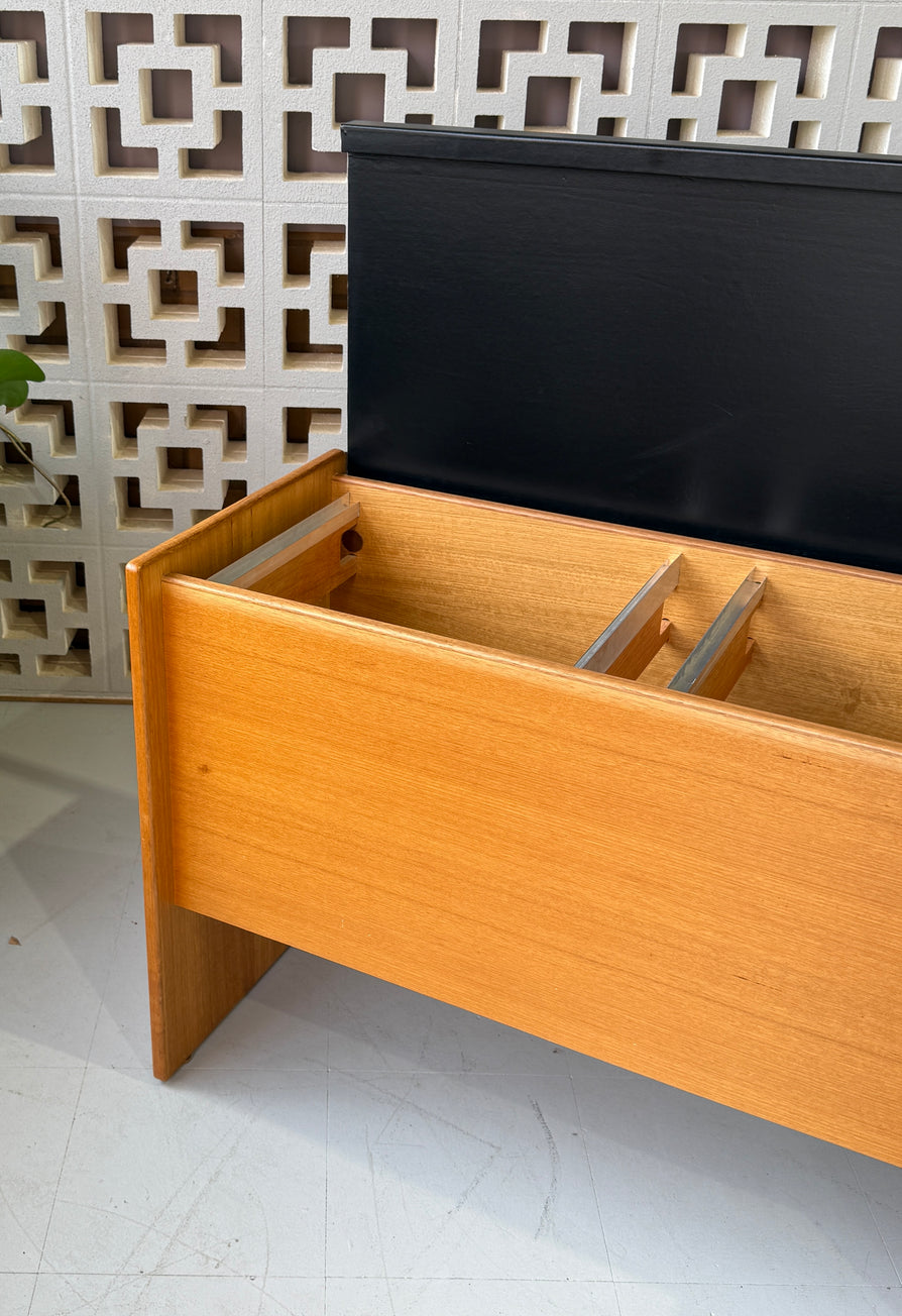 Mid-Century Filing / Storage Unit in Oak