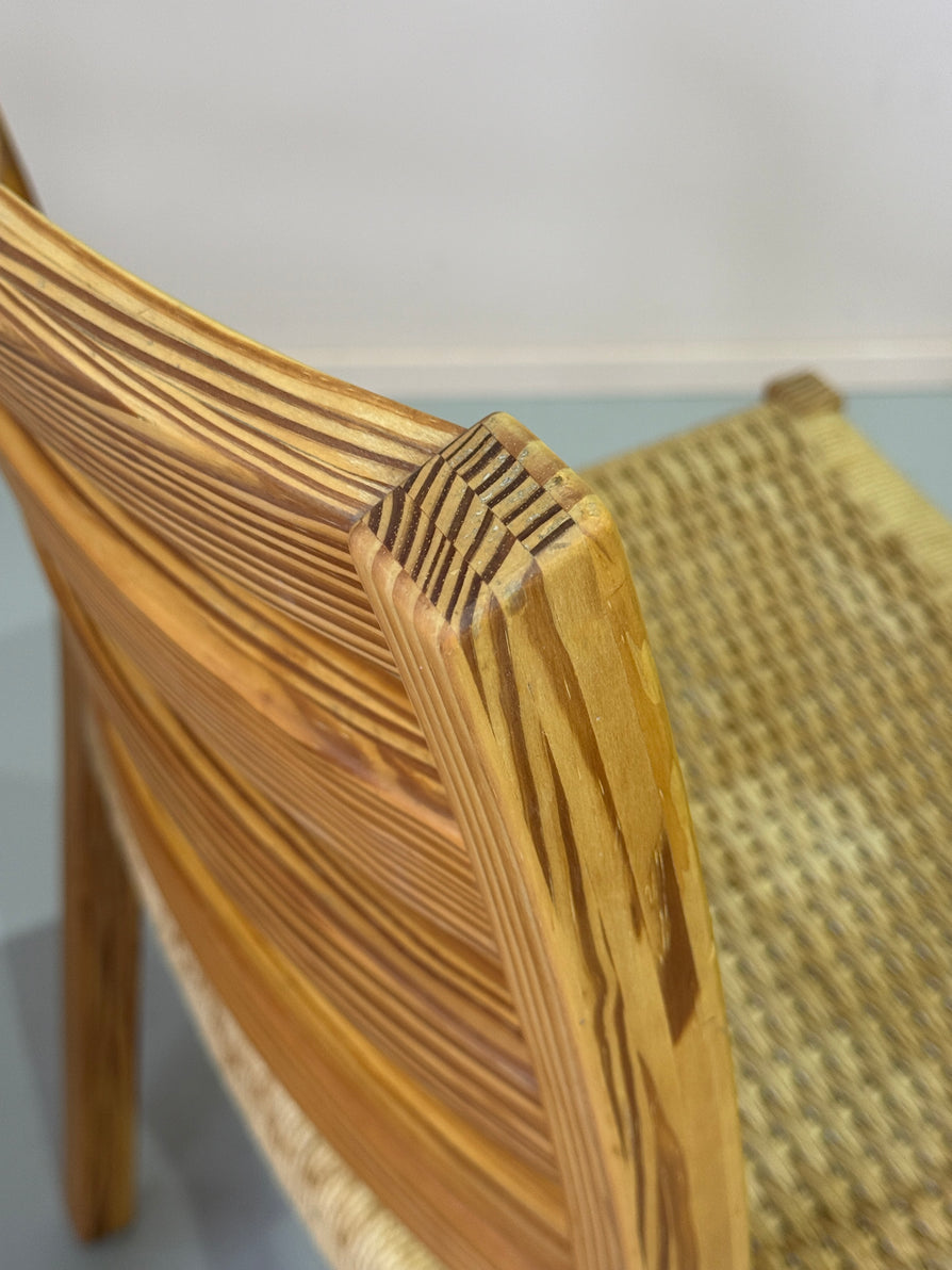 Four Møller 408 Dining Chairs in Nordic Pine