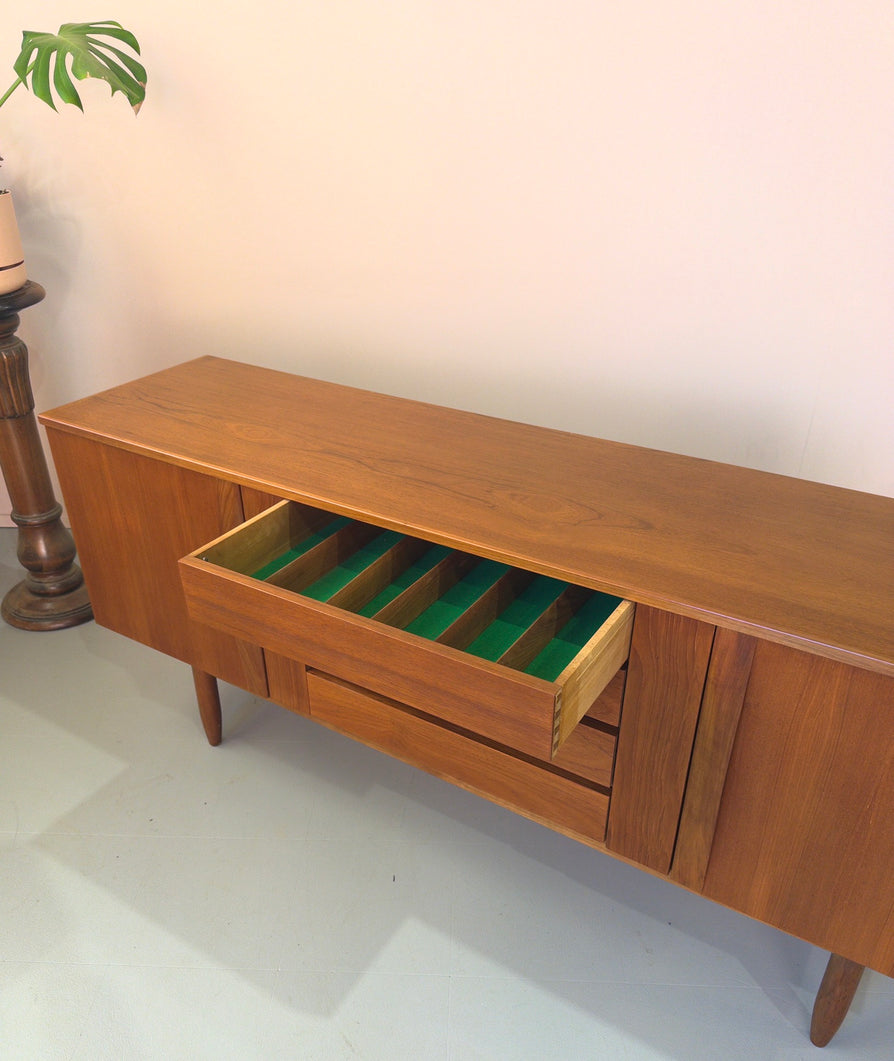 Danish Deluxe Sideboard in Blackwood & Teak
