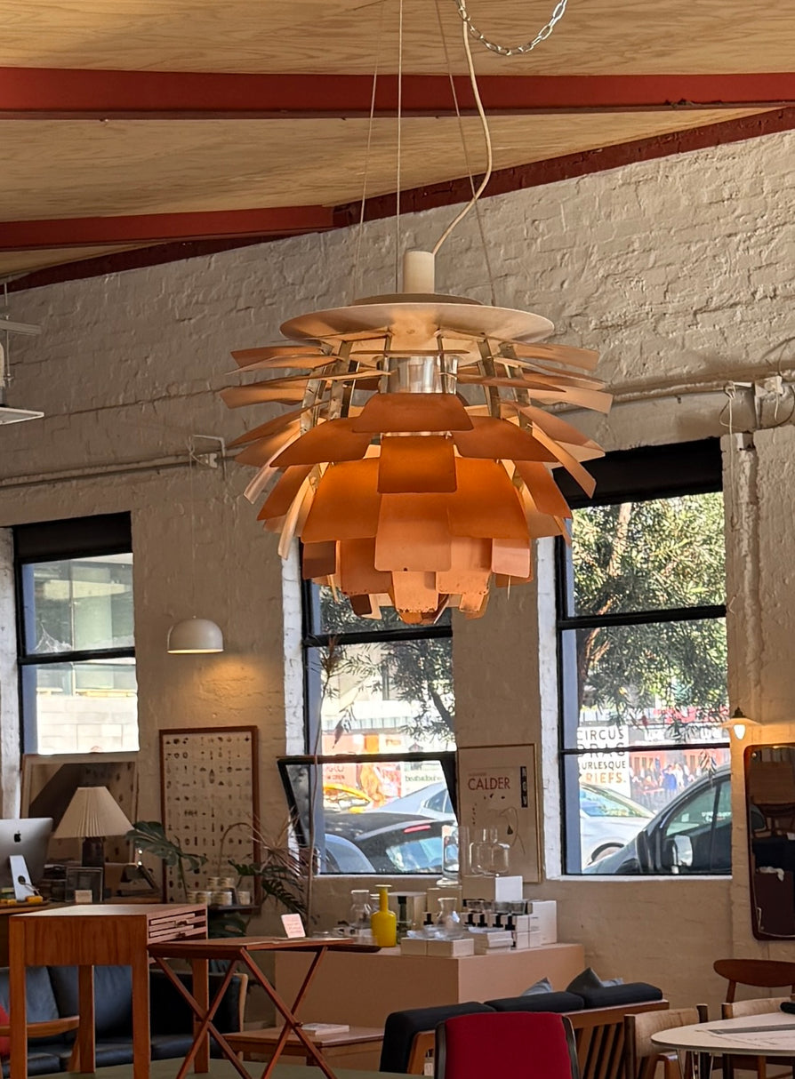 Louis Poulsen Artichoke Pendant in Copper