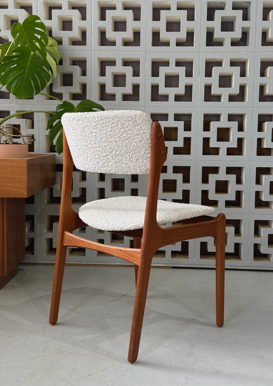 Six Erik Buch Model 49 Dining Chairs in Teak