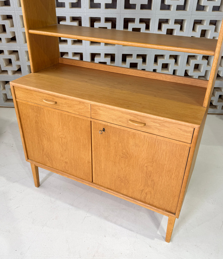 Swedish Bookcase Unit in Oak
