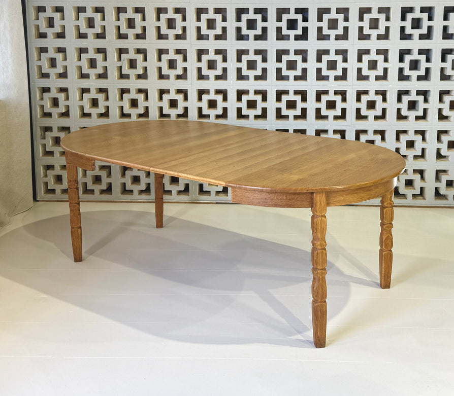 Henning Kjærnulf Extension Dining Table in Oak