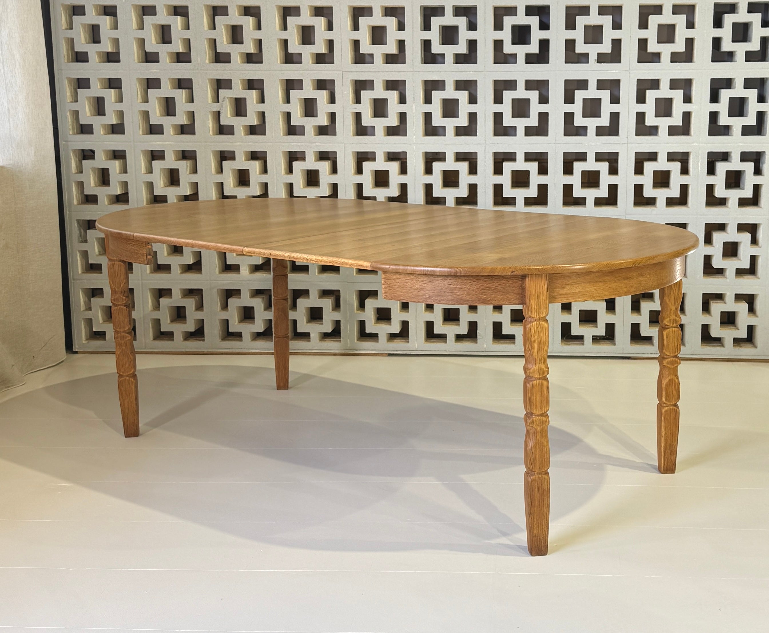 Henning Kjærnulf Extension Dining Table in Oak