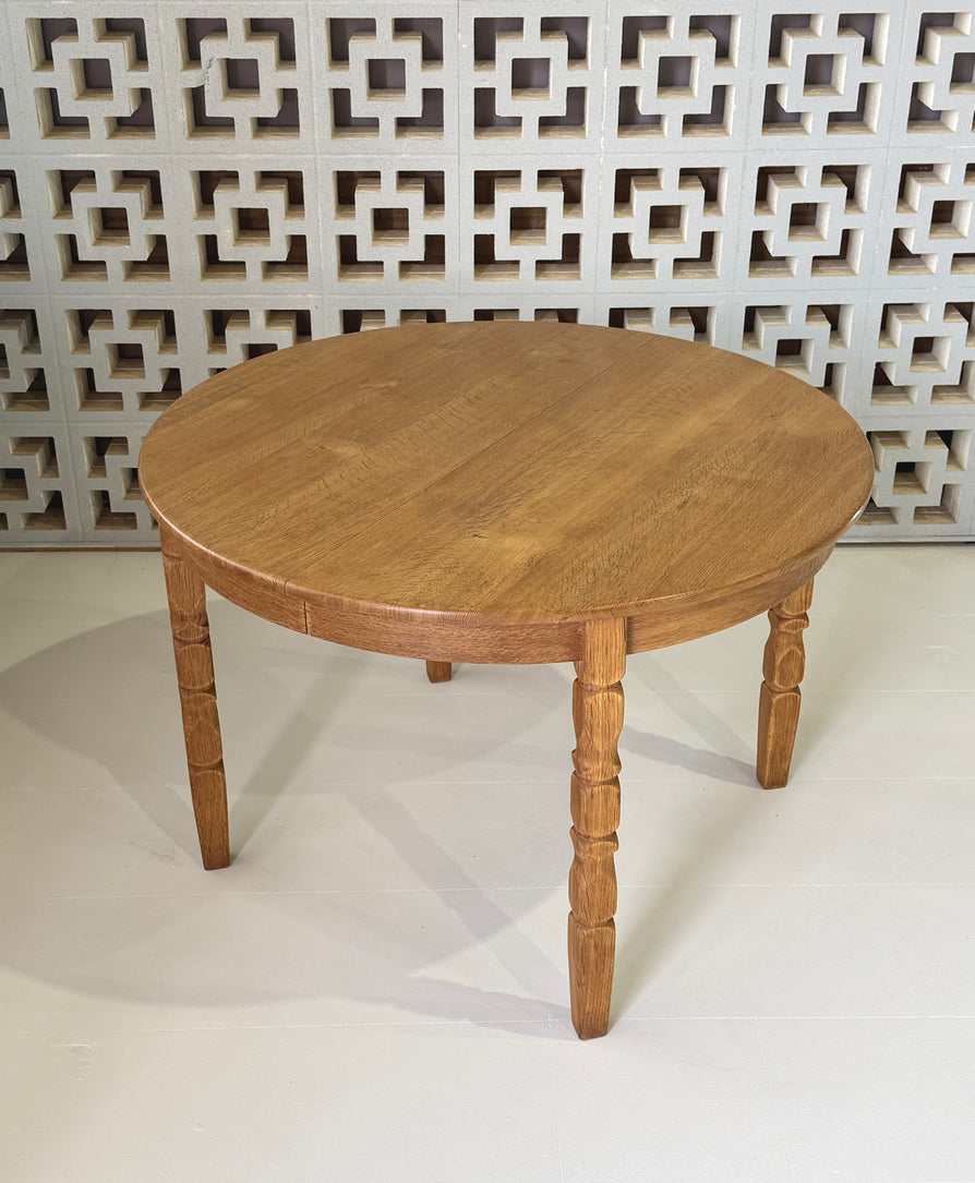 Henning Kjærnulf Extension Dining Table in Oak