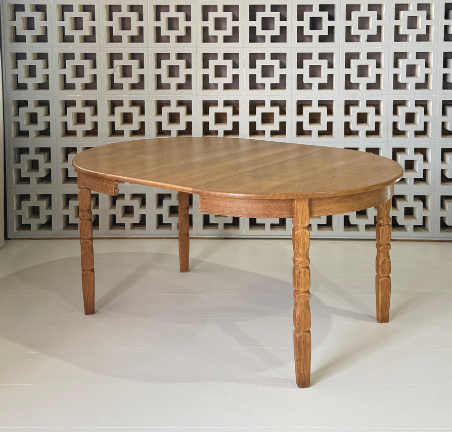 Henning Kjærnulf Extension Dining Table in Oak
