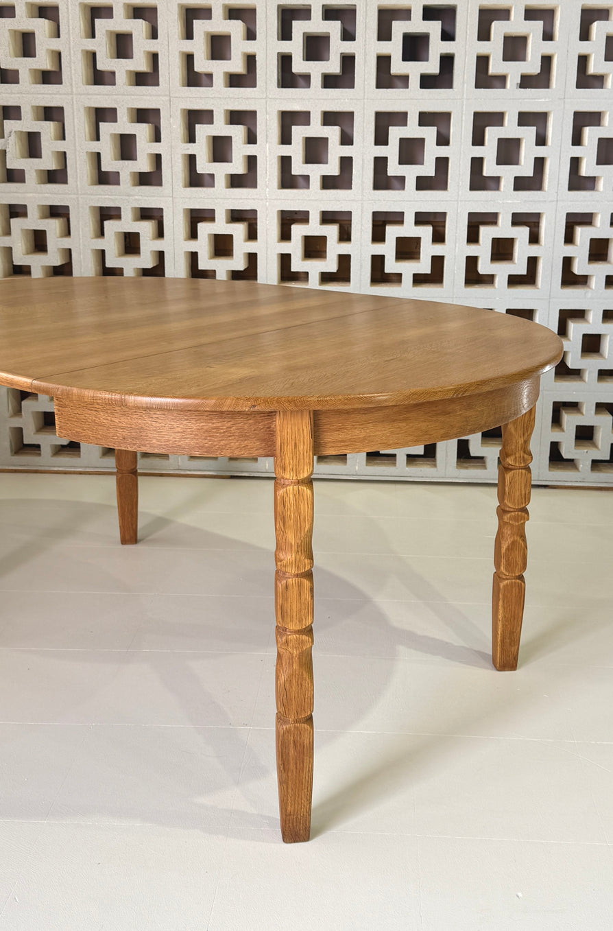 Henning Kjærnulf Extension Dining Table in Oak