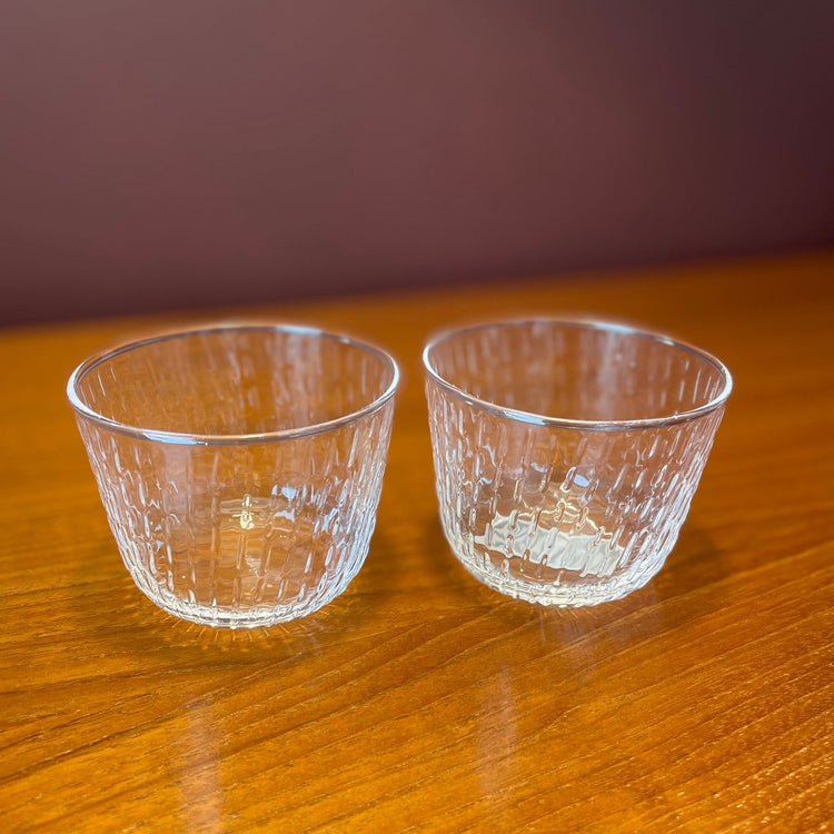 Marimekko Syksy Pair of Glass Tumblers (Clear)