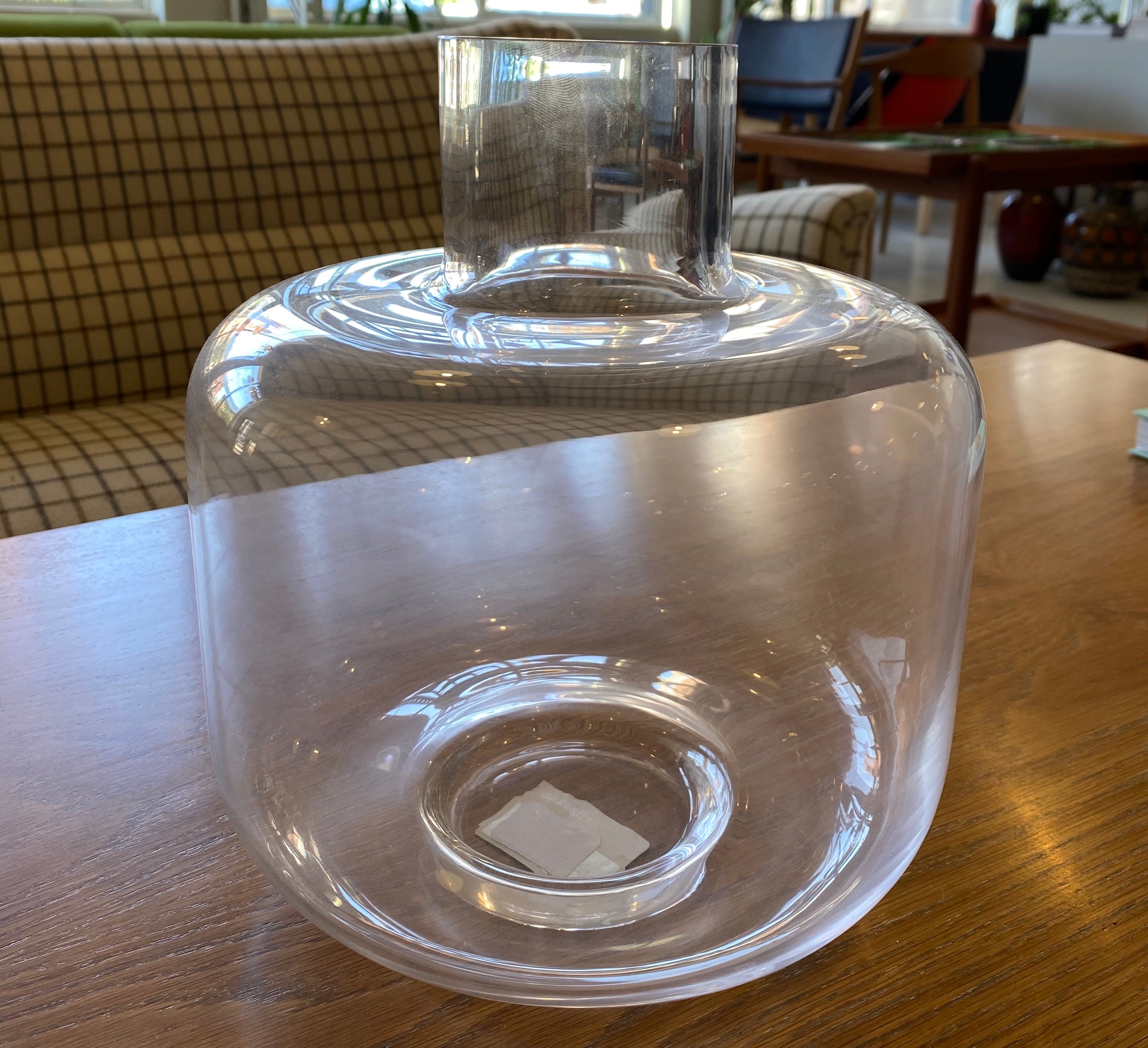 Marimekko Ming Vase - Clear Glass