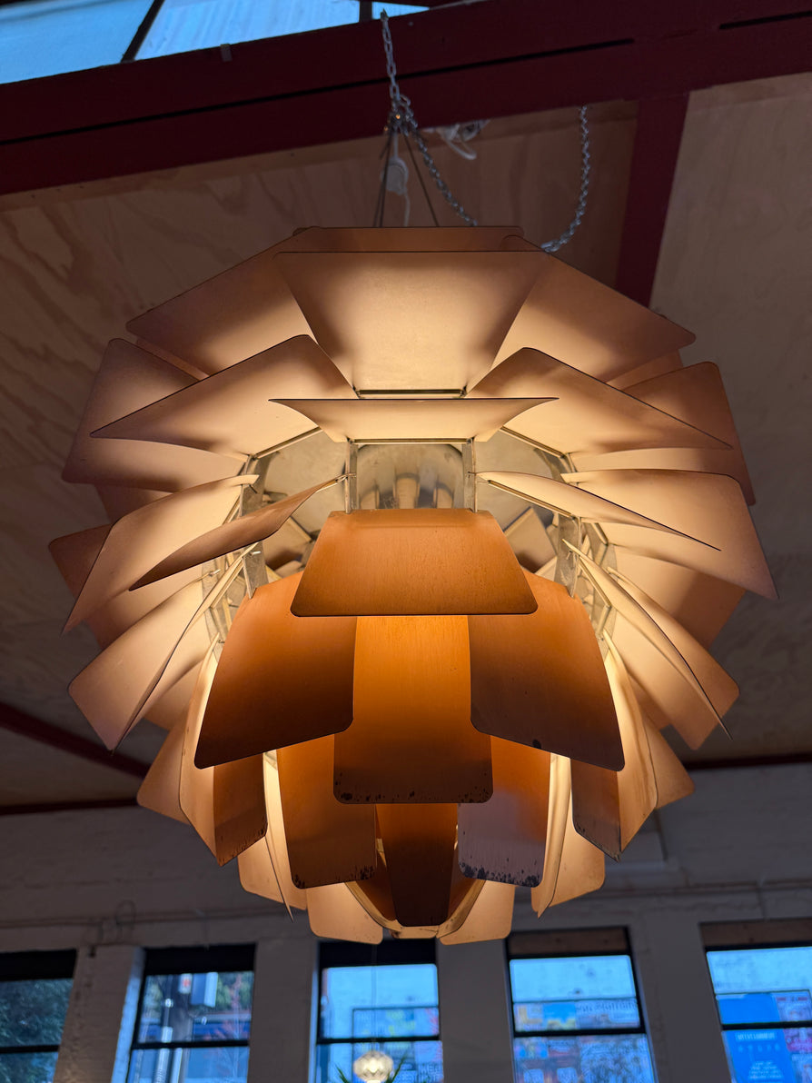 Louis Poulsen Artichoke Pendant in Copper