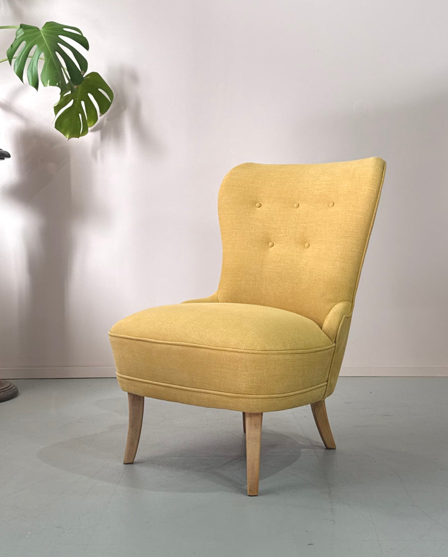 Swedish Cocktail Chair in New Fabric