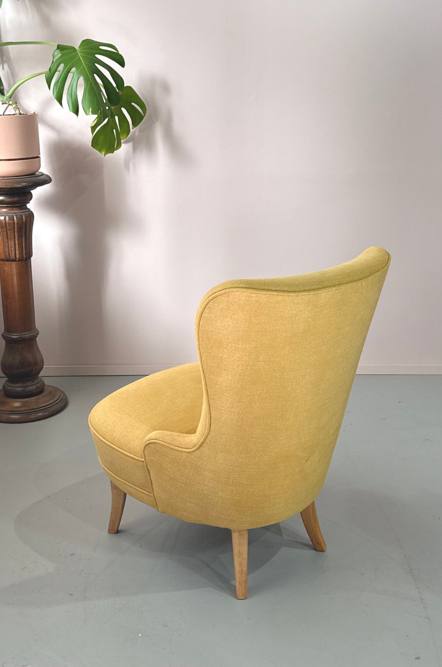 Swedish Cocktail Chair in New Fabric