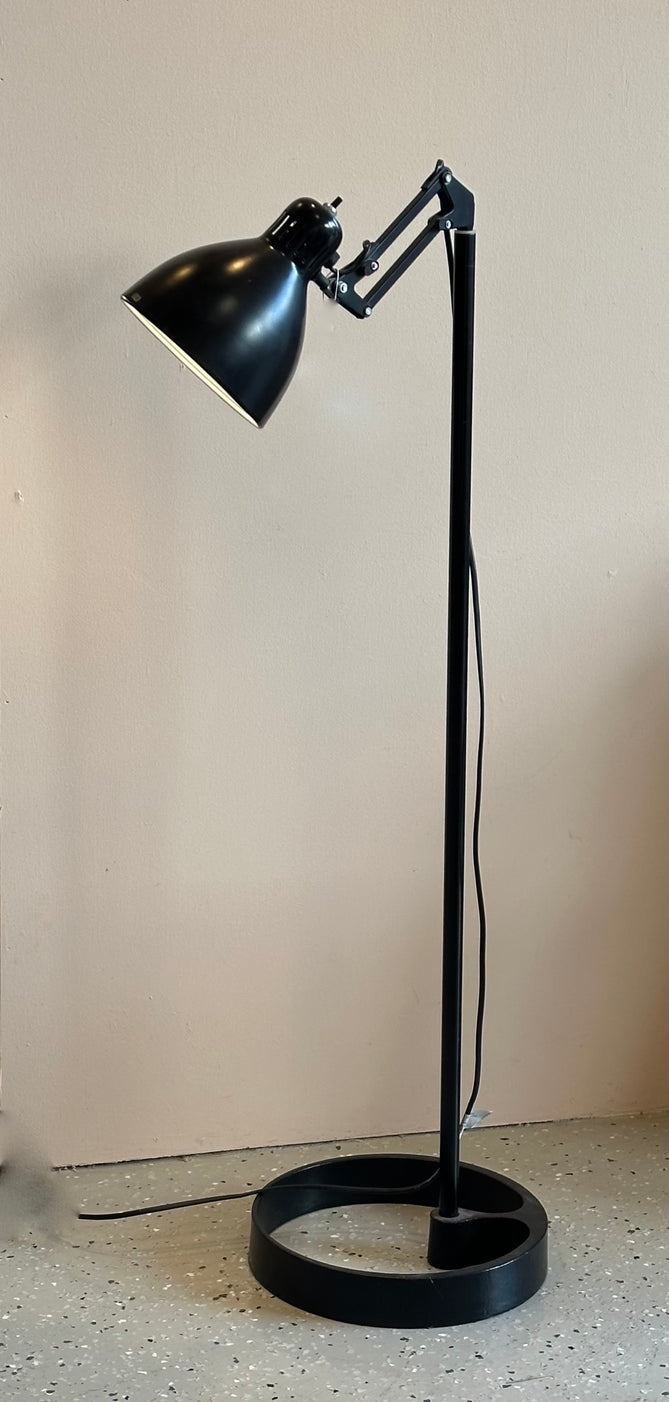 LUXO 'L-1' Black Floor Lamp