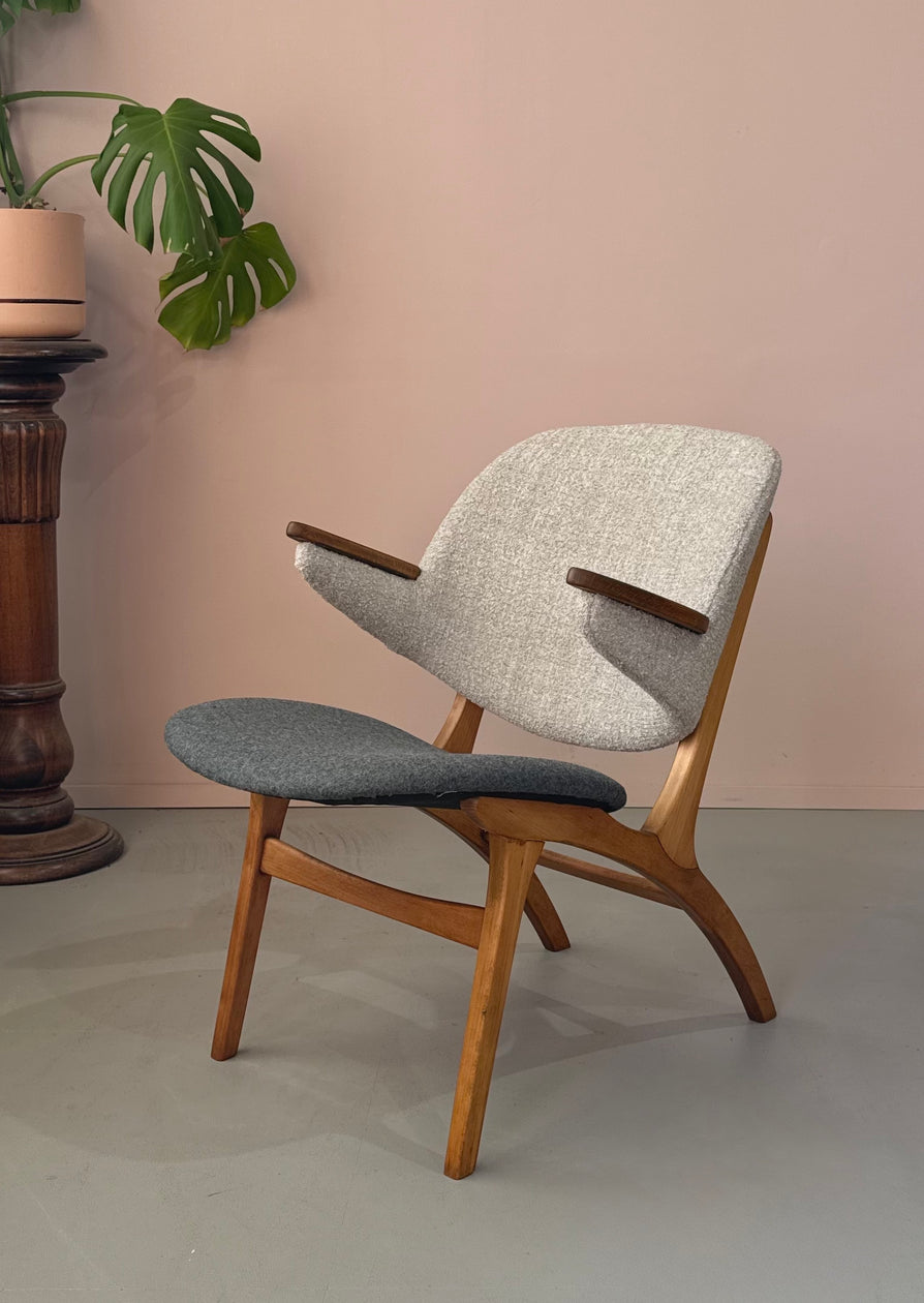 Carl Edward Matthes Chair with New Upholstery